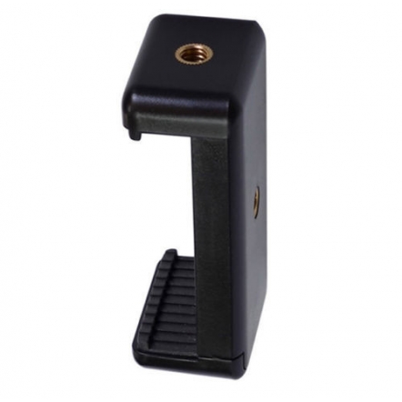 Telefoonklem voor statief en selfiestick compact (5,5-8 cm)